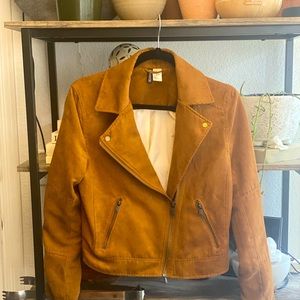 H & M faux suede jacket